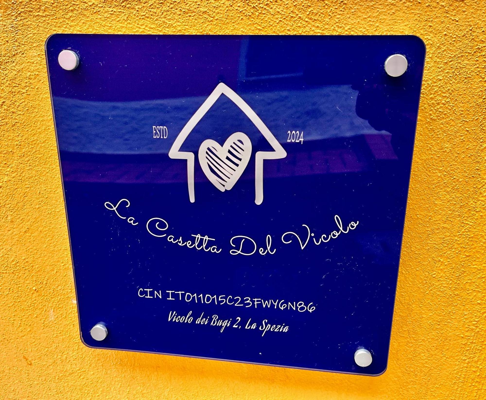 לה ספציה La Casetta Del Vicolo מראה חיצוני תמונה